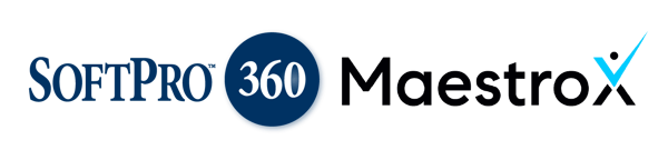 SoftPro 360 and MaestroX Logos